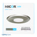 NICOR DLF Surefit Series Trim Plate Round With Nickel Finish (DLF-10-TRIM-RD-NK)