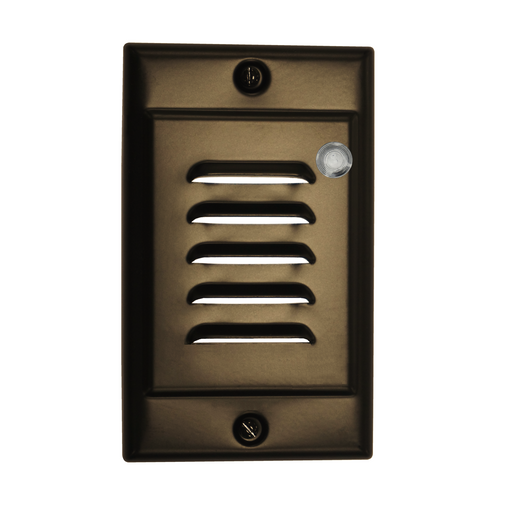 NICOR Oil-Rubbed Bronze Vertical Faceplate For Nicor LED Step Light With Photocell STP-10-120-WH-PC (FPVOB-PC)