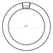 Feit Electric 12 Inch 20W [32W Equivalent] CCT Selectable 3500K/4000K/6500K G10Q T9 Direct Replacement Type A Non-Dimmable Circular LED Light (FC12/3CCT/LED)