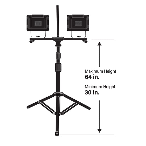 Feit Electric 14000Lm Plug-In LED Work Light With Tripod (WORK14000XLTPPLUG)