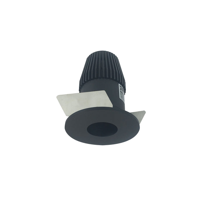 Nora 1 Inch Iolite Round Pinhole Non-Adjustable Trim 600Lm Comfort Dim Black (NIOB-1RPHCDXBB)