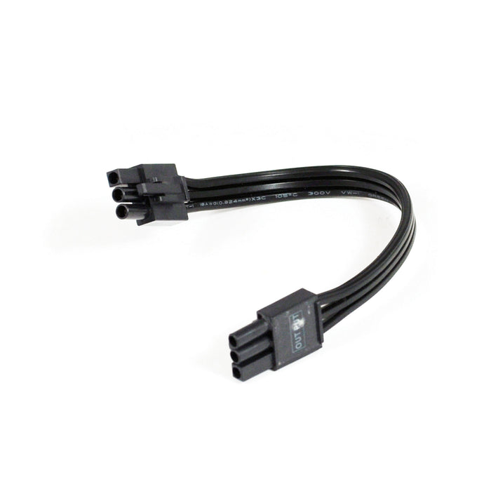Nora 12 Inch LEDUR Interconnection Cable Black (NUA-812B)