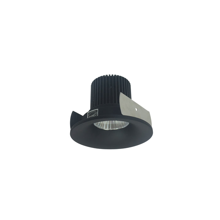 Nora 2 Inch Iolite High Lumen Round Bullnose Non-Adjustable Trim 1500/2000/2500Lm 2700K Black (NIOB-2RNB27XBB/HL)