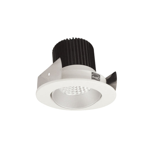 Nora 2 Inch Iolite High Lumen Round Cone Regress Adjustable Trim 1500/2000/2500Lm 3500K Haze/Matte Powder White (NIOB-2RC35XHZMPW/HL)