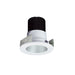 Nora 2 Inch Iolite High Lumen Round/Round Reflector Non-Adjustable Trim 1500/2000/2500Lm 5000K Haze/Matte Powder White (NIOB-2RNDC50XHZMPW/HL)