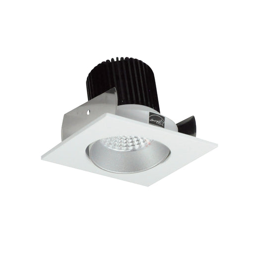 Nora 2 Inch Iolite High Lumen Square Cone Regress Adjustable Trim 1500/2000/2500Lm 4000K Haze/Matte Powder White (NIOB-2SC40XHZMPW/HL)