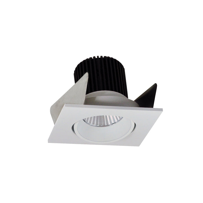 Nora 2 Inch Iolite High Lumen Square Cone Regress Adjustable Trim 1500/2000/2500Lm 5000K White (NIOB-2SC50XWW/HL)