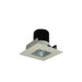 Nora 2 Inch Iolite High Lumen Square /Square Reflector Non-Adjustable Trim 1500/2000/2500Lm 4000K Haze/White (NIOB-2SNDSQ40XHW/HL)