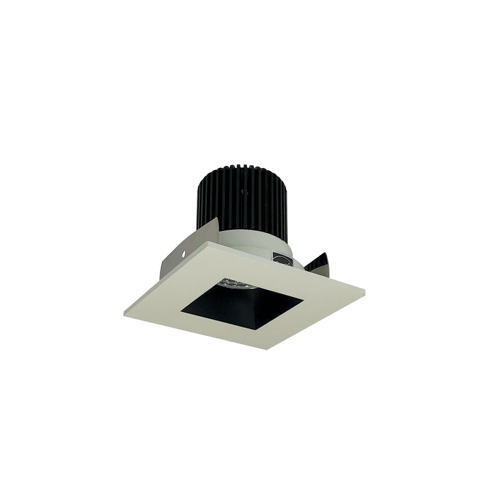 Nora 2 Inch Iolite High Lumen Square /Square Reflector Non-Adjustable Trim 1500/2000/2500Lm 5000K Black/White (NIOB-2SNDSQ50XBW/HL)