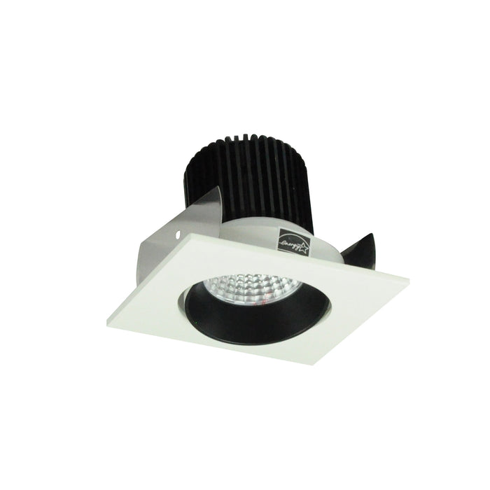 Nora 2 Inch Iolite Square Cone Regress Adjustable Trim 1000Lm 3000K Black/White (NIOB-2SC30XBW/10)