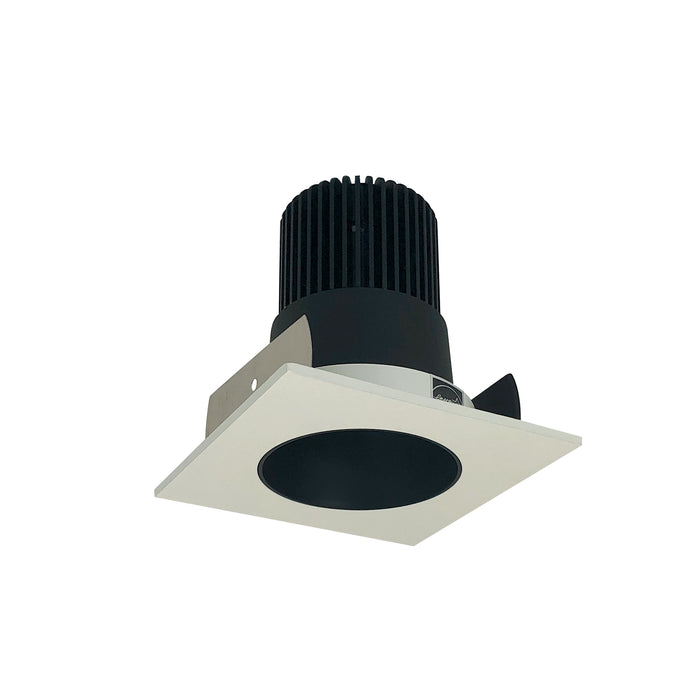 Nora 2 Inch Iolite Square /Round Deep Cone Reflector Non-Adjustable Trim 1000Lm 3500K Black/White (NIOB-2SNDC35XBW/10)