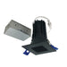 Nora 2 Inch M2 LED Mini Recessed Downlight Square Baffle 850Lm 10W 2700K 90 CRI 120V Matte Black (NM2-2SB8527BB)