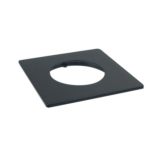 Nora 2 Inch M2 Square Trim Ring For NM2-2RG Round Gimbal Matte Black (NM2-2SGTB)