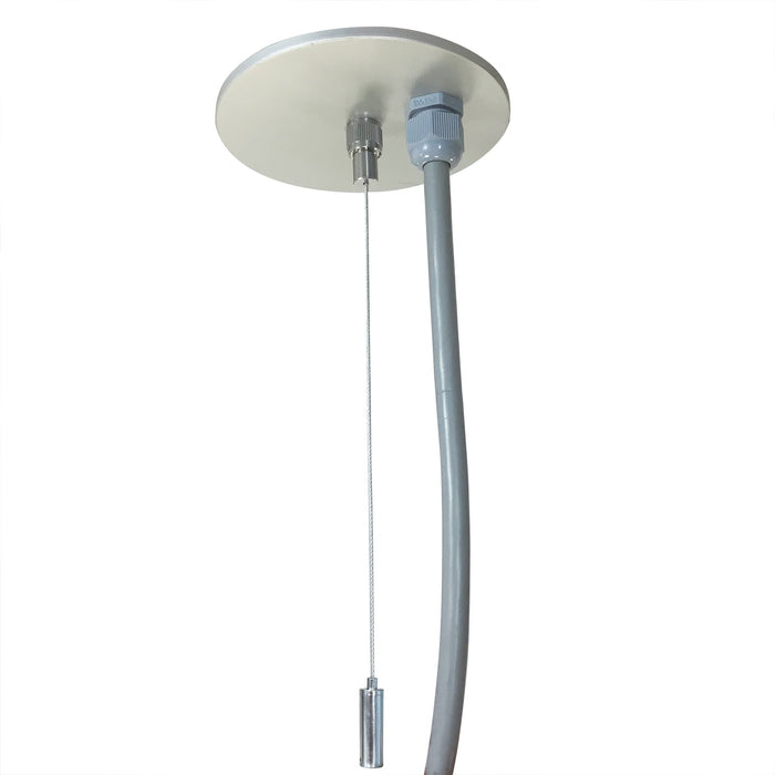 Nora 20 Foot Pendant And Power Mounting Kit For L-Line LED Linear (NLIN-PCCA/20)