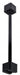 Nora 24 Inch Exit Rod/Black 1 And 2-Circuit (NT-323B)