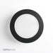 Nora 4 Inch Albalite Lens Trim Black (NS-22B)