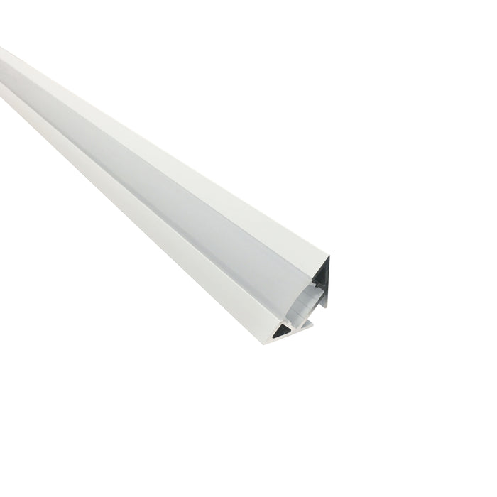 Nora 4 Foot Aluminum Channel Corner With (NATL-C28W)