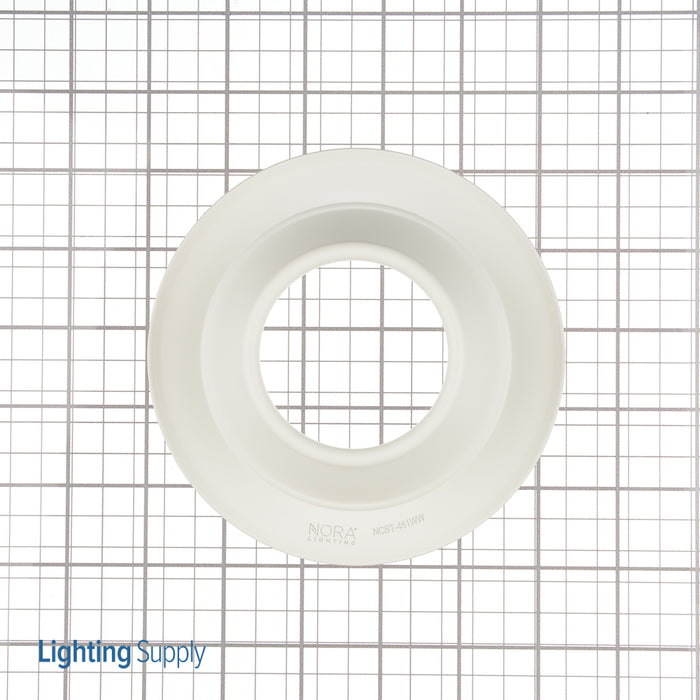 Nora 4 Inch 12W LED Retrofit Cobalt Click 1000Lm 3000K White Round Reflector Fixture (NLCBC2-45130WW/10)