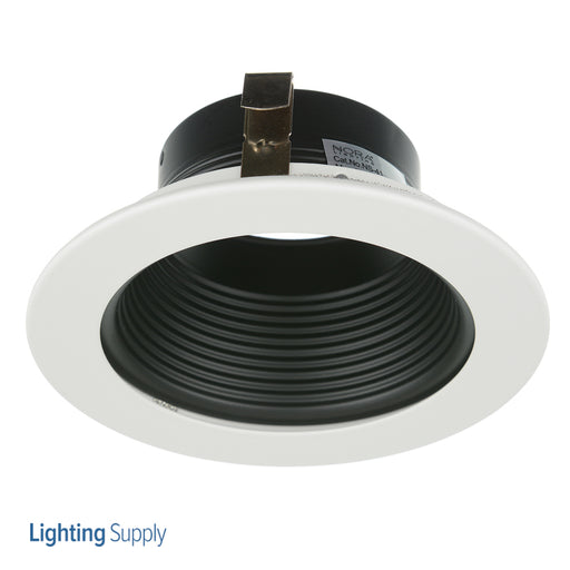 Nora 4 Inch Black Baffle And White Ring (NS-41)