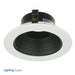 Nora 4 Inch Black Baffle And White Ring (NS-41)