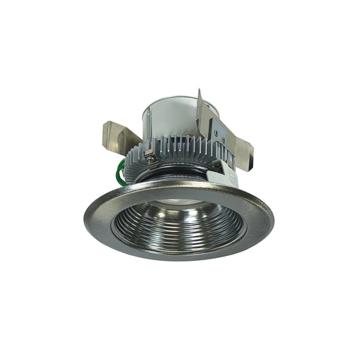 Nora 4 Inch Cobalt Click 1000Lm LED Retrofit Round Baffle 12W 2700K Natural Metal 120V 0-10V/Triac/ELV And 277V 0-10V Dimming (NLCBC2-45227NN/10LE4)