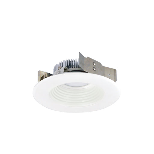 Nora 4 Inch Cobalt Shallow High Lumen LED Trim Round Baffle 1200Lm 2700K White (NLCBS-4W521227WW)