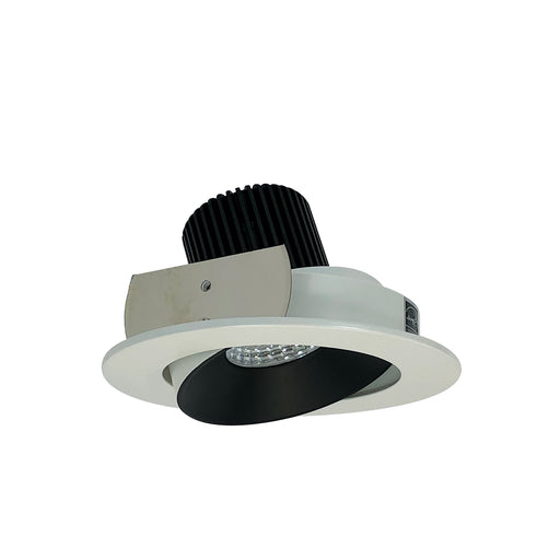 Nora 4 Inch Iolite High Lumen Round Cone Regress Adjustable Trim 1500/2000/2500Lm 4000K Black/White (NIO-4RC40XBW/HL)
