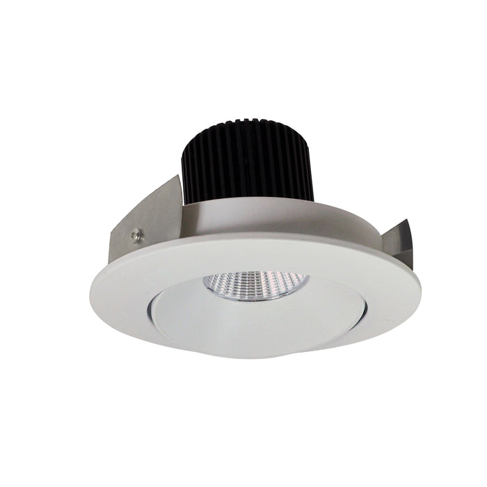 Nora 4 Inch Iolite High Lumen Round Cone Regress Adjustable Trim 1500/2000/2500Lm 4000K White (NIO-4RC40XWW/HL)
