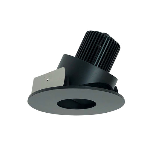 Nora 4 Inch Iolite High Lumen Round Pinhole Adjustable Trim 1500/2000/2500Lm 3000K Black (NIO-4RPHA30XBB/HL)