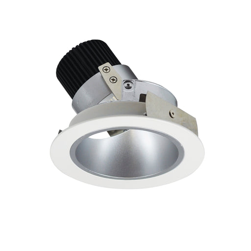 Nora 4 Inch Iolite High Lumen Round/Round Deep Reflector Adjustable Trim 1500/2000Lm 3500K Haze/Matte Powder White Not Compatible With 2500Lm Housing (NIO-4RD35XHZMPW/HL)