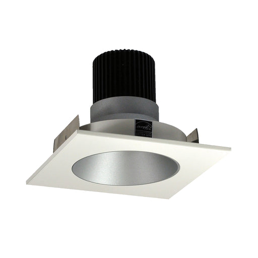 Nora 4 Inch Iolite High Lumen Square Reflector With Round Aperture Non-Adjustable Trim 1500/2000/2500Lm 3500K Haze/White (NIO-4SNDC35XHW/HL)
