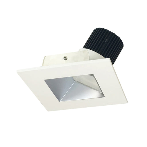 Nora 4 Inch Iolite High Lumen Square /Square Wall Wash Reflector Non-Adjustable Trim 1500/2000Lm 5000K Haze/White Not Compatible With 2500Lm Housing (NIO-4SW50XHW/HL)
