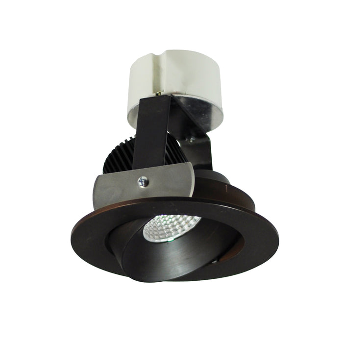 Nora 4 Inch Iolite Retrofit Round Regress Cone Adjustable 3000K Bronze/Bronze 1000Lm (NIR-4RC30XBZ/10)