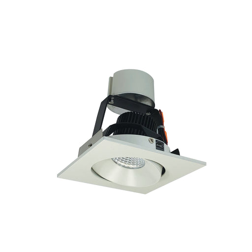 Nora 4 Inch Iolite Retrofit Square Regress Cone Adjustable 3000K White/White 1000Lm (NIR-4SC30XWW/10)