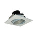 Nora 4 Inch Iolite Square Cone Regress Adjustable Trim 1000Lm 2700K Haze/Matte Powder White (NIO-4SC27XHZMPW/10)