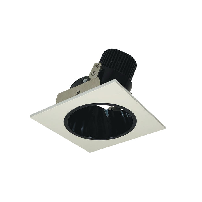 Nora 4 Inch Iolite Square Deep Cone Reflector Adjustable Trim 1000Lm 5000K Black/White (NIO-4SD50XBW/10)