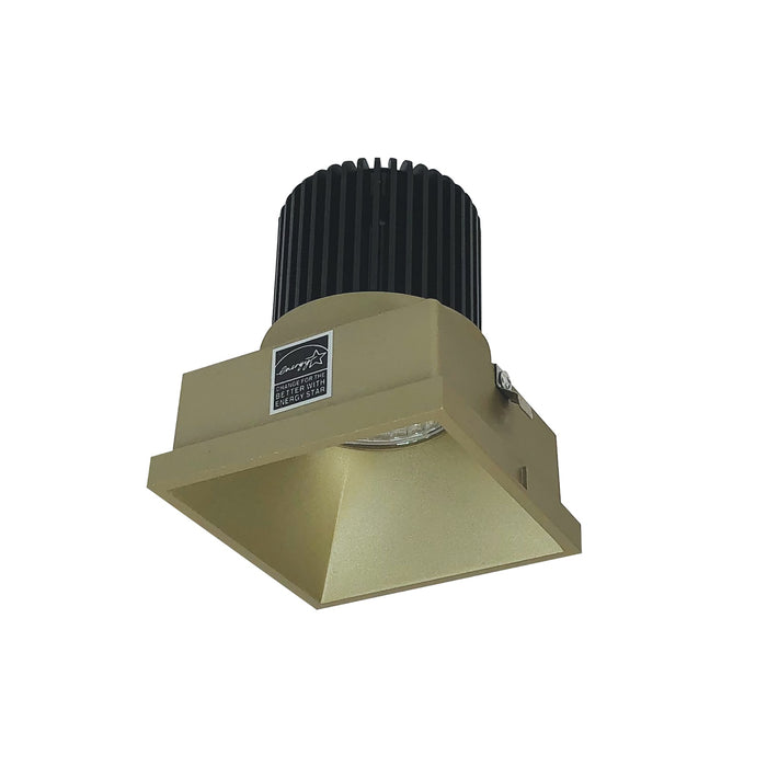 Nora 4 Inch Iolite Square Trimless Reflector Non-Adjustable Trim 1000Lm 2700K Champagne Haze For Iolite New Construction Housings Only (NIO-4STLNDC27XCH/10)