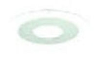 Nora 4 Inch Lens Clear Out Frost Center 80 (NTG-4SPH-HC)