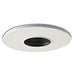Nora 4 Inch Low Voltage 2 Inch Pinhole Baffle White Ring (NL-420)