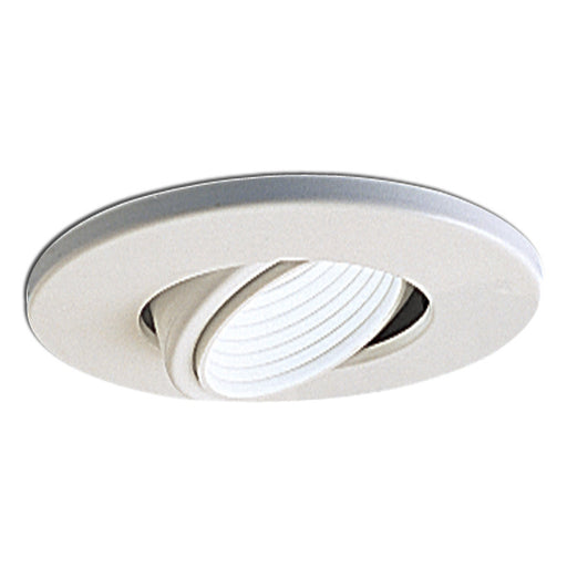 Nora 4 Inch Low Voltage White Baffle Gimbal And Trim (NL-463WW)