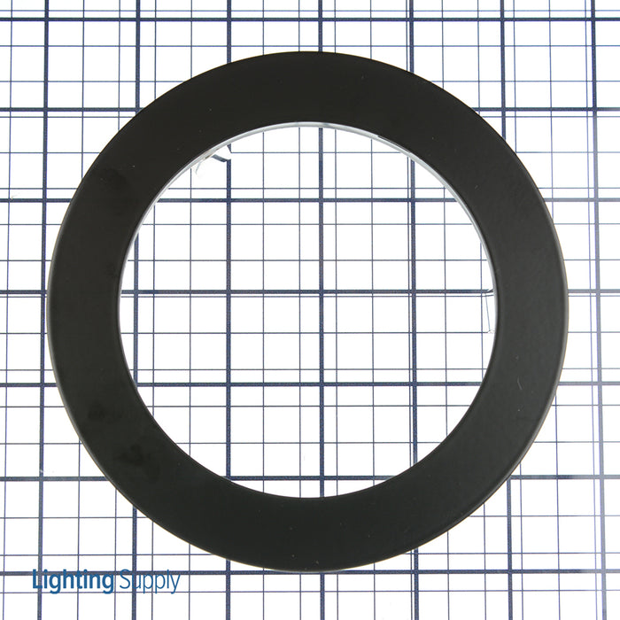 Nora 4 Inch Metal Trim Ring 5/8 Inch Black (NR-401B)