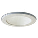 Nora 4 Inch White Reflector White Ring (NS-46)