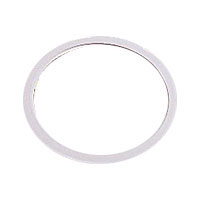 Nora 4 Inch Metal Trim Ring 5/8 Inch White (NR-401W)