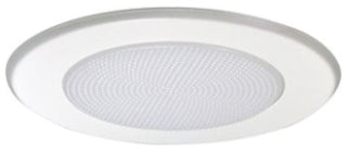 Nora 5 Inch Albalite Lens Trim White (NT-5022W)