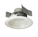 Nora 5 Inch Cobalt Click 1000Lm LED Retrofit Round Baffle 12W 2700K White 120V Triac/ELV Dimming (NLCBC2-55227WW/10)