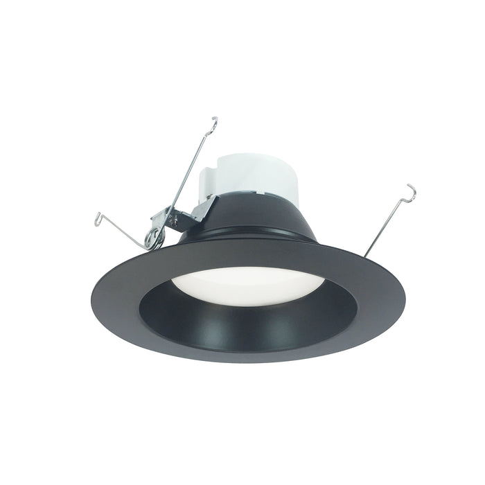 Nora 5 Inch/6 Inch 5-CCT Tunable White Onyx Retrofit Round Reflector 1100Lm 15.5W 27/30/35/40/5000K 90 CRI 120V Black (NOXTW-5631BB)