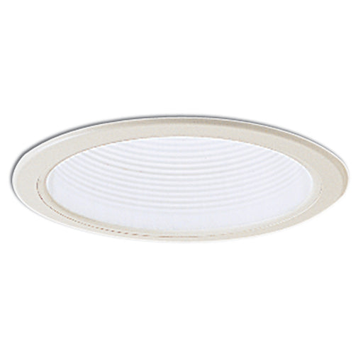 Nora 6 Inch Adjustable Step Baffle And Ring White (NL-610W)