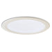 Nora 6 Inch Adjustable Step Baffle And Ring White (NL-610W)