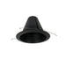 Nora 6 Inch Airtight Aluminum Baffle Cone With Self Flanged Black (NTM-713BBAL)