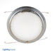 Nora 6 Inch Albalite Regressed Baffle And Ring Natural Metal (NTM-42N)